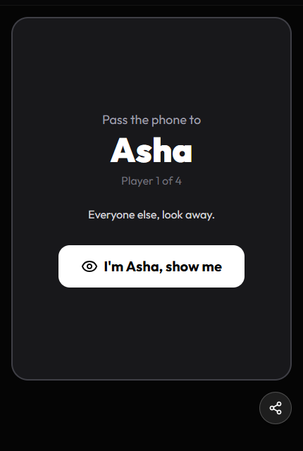 Pass the phone to Asha